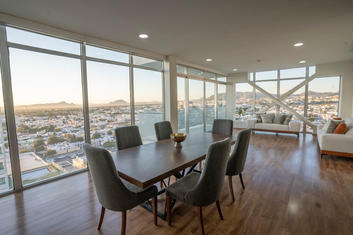 Departamento A40 en Hermosillo con vistas a la ciudad, alberca y gimnasio